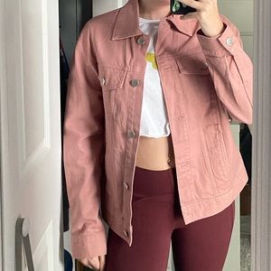 Pink Jean Jacket